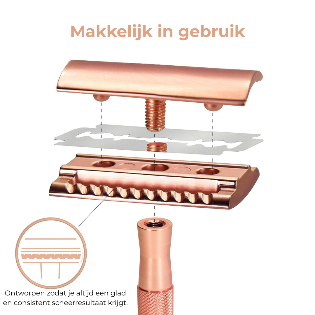 Pure Femmes | Safety Razor | Premium set