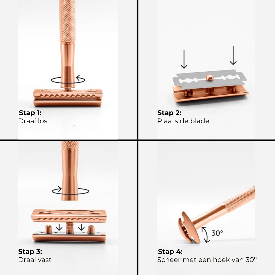 Pure Femmes | Safety Razor | Premium set